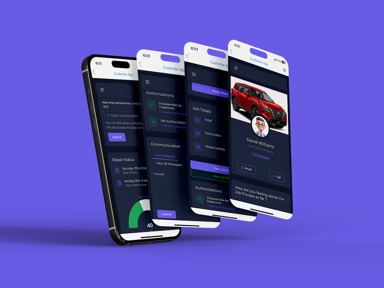 Mobile App Interface